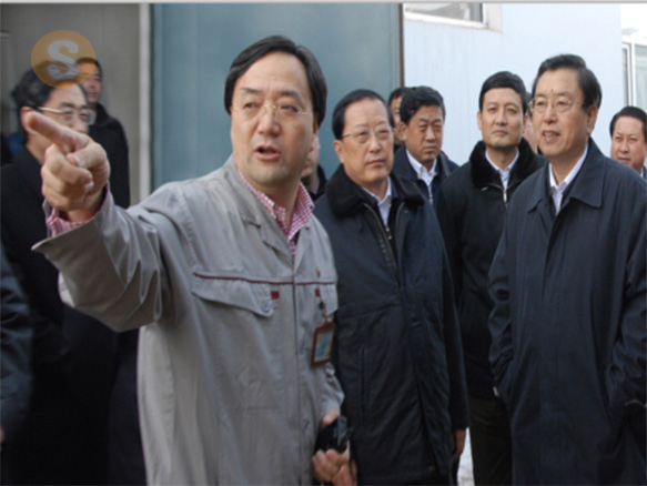 Zhang Dejiang, a member of Politburo Standing Committee of CPC Central Committee and Chairman of NPC Standing Committee (Vice Premier of State Council then) visited Solargiga on Mar 21st, 2012