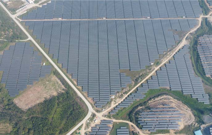 Solargiga supplies GIGA-P modules for the 150MW PV project in Kaiping, Guangdong 2