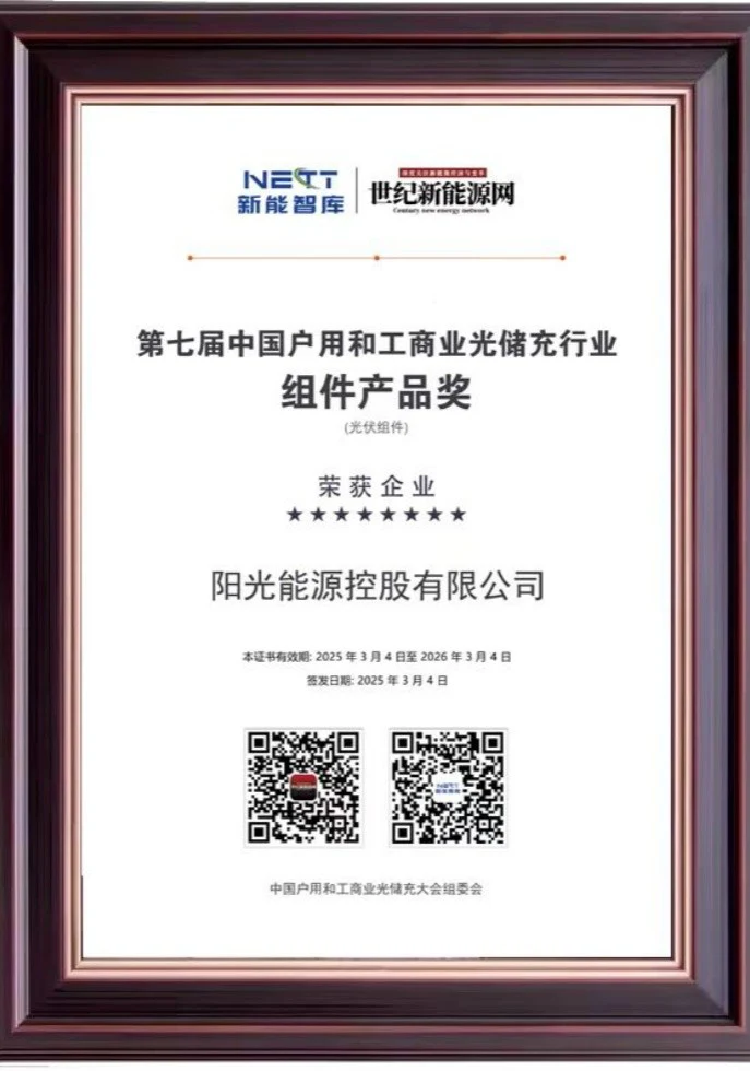 Highlight Moment | GIGA Series Crowned in Glory! Solargiga Wins 'Annual Module Product Award'